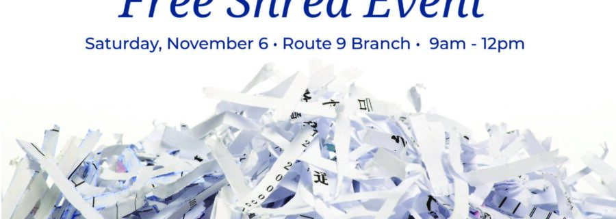 Free Shred Event November 6