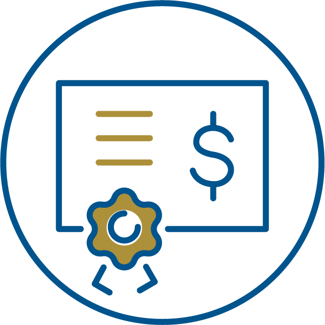 certificate 2 color with circle