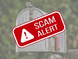 Mailbox scam alert