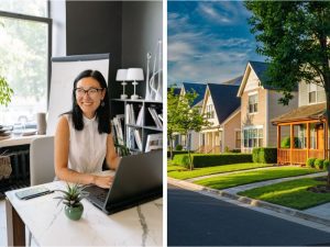 jobs and house hunting indicated the mixed picture theme of the blog